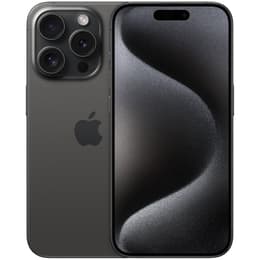 iPhone 15 Pro 256GB - Mustatitaani - Lukitsematon - Dual eSIM