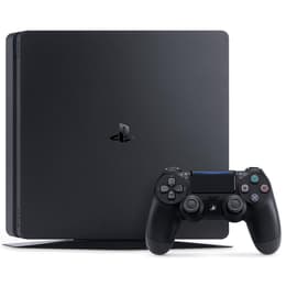 PlayStation 4 Slim 1000GB - Musta + Final Fantasy XV