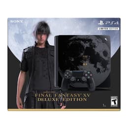 PlayStation 4 Slim 1000GB - Musta - Rajoitettu erä Final Fantasy XV + Final Fantasy XV