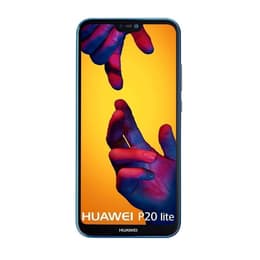 Huawei P20 Lite 64 GB - Sininen (Peacock Blue) - Lukitsematon