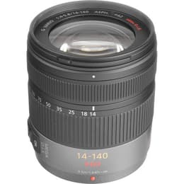 Panasonic Lumix DMC-G7 -hybridikamera - Musta + Panasonic Lumix G Vario HD 14-140mm f/4.0-5.8 ASPH. MEGA O.I.S. -objektiivi