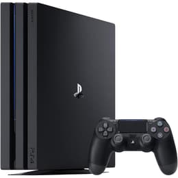 PlayStation 4 Pro 1000GB - Musta + Call of Duty: WWII