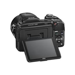Puolijärjestelmäkamera Nikon Coolpix L830 - Musta + Objektiivi Nikon 22.5–765 mm f/3–5.9 ED VR