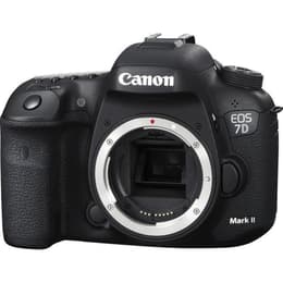 Yksisilmäinen peiliheijastuskamera Canon 7D Mark II vain vartalo - Musta