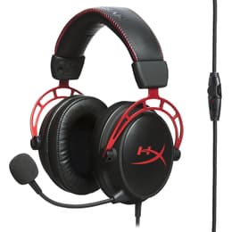 Hyperx Cloud Alpha Kuulokkeet gaming kiinteä mikrofonilla - Musta/Punainen