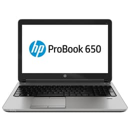HP ProBook 650 G1 15" Core i5 2,5 GHz - HDD 320 GB - 8GB AZERTY - Ranska