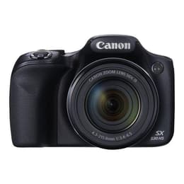 Canon Powershot SX530 HS - Puolijärjestelmäkamera- Musta + Canon Zoom Lens 50x IS 4.3-21.5mm f/3.4-6.5 - Objektiivi