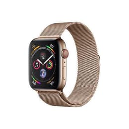 Apple Watch (Series 4) 40 mm - Ruostumaton teräs Kulta - Armband Milanolaisranneke Goud