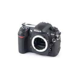 Yksisilmäinen peiliheijastuskamera Nikon D200 ilman linssiä - Musta