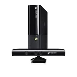 Konsoli Microsoft Xbox 360 Slim 250 GB +1 Ohjain + Kinect + Kinect Adventures - Musta