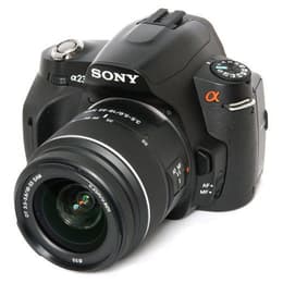 Reflex Sony Alpha DSLR-A230 - Musta + Objektiivi Sony 18-55mm f/3.5-5.6