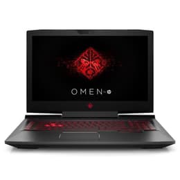 HP OMEN 17-AN025NF 17" Core i7 2,8 GHz - SSD 128 GB + HDD 1 TB - 8GB - NVIDIA GeForce GTX 1060 AZERTY - Ranska