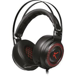 Skillkorp H21 Kuulokkeet Gaming Mikrofonilla - Musta/Punainen