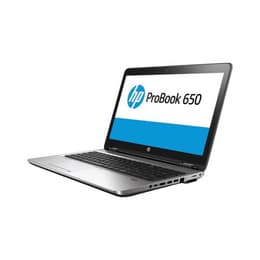 HP ProBook 650 G2 15" Core i5 2,4 GHz - SSD 256 GB - 8GB AZERTY - Ranska