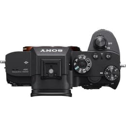 Hybridikamera Sony Alpha a7R III vain vartalo - Musta