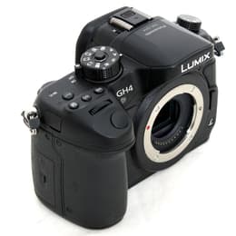 Hybridikamera Panasonic Lumix DMC-GH4 vain vartalo - Musta