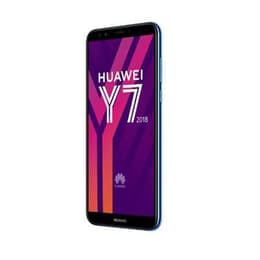 Huawei Y7 (2018) 16 GB - Sininen (Peacock Blue) - Lukitsematon