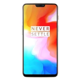 OnePlus 6 128 GB Dual Sim - Valkoinen - Lukitsematon