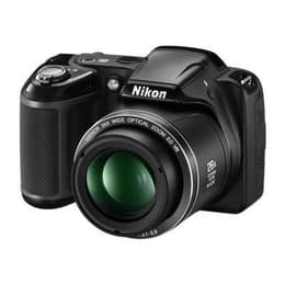 Bridge Nikon Coolpix L320 - Musta + Objektiivi Nikon 22.5-585mm f/3.1-5.9