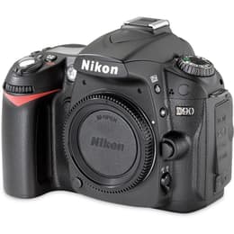 Yksisilmäinen peiliheijastuskamera Nikon D90 vain vartalo - Musta
