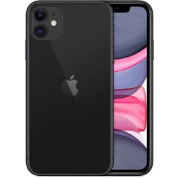 iPhone 11 128 GB - Musta - Lukitsematon