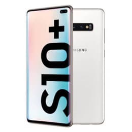 Galaxy S10+ 512 GB Dual Sim - Valkoinen (Ceramic White) - Lukitsematon