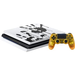 PlayStation 4 Pro 1000GB - Valkoinen - Rajoitettu erä Death Stranding + Death Stranding