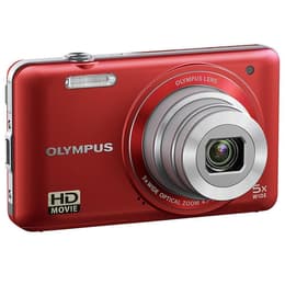 Kompaktikamera Olympus Vg-160 Punainen + Objektiivi Olympus Lens Wide Optical Zoom 26-130 mm f/2.8-5.6