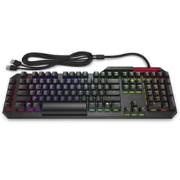 Hp Näppäimistö AZERTY Ranska Taustavalaistu Omen Sequencer