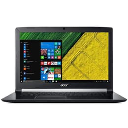 Acer Aspire A717-71G-593R 17" Core i5 2,5 GHz - SSD 128 GB + HDD 1 TB - 8GB AZERTY - Ranska