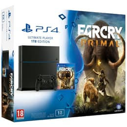 PlayStation 4 1000GB - Musta + Far Cry Primal