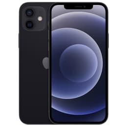 iPhone 12 128 GB - Musta - Lukitsematon