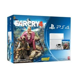 PlayStation 4 500GB - Valkoinen + Far Cry 4