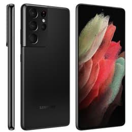 Galaxy S21 Ultra 5G 256 GB Dual Sim - Musta (Phantom Black) - Lukitsematon