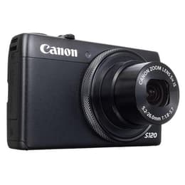Compact Canon Powershot S120 - Musta + Objektiivi Canon 24-120 mm f/1.8-5.7