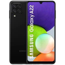 Galaxy A22 128 GB Dual Sim - Musta - Lukitsematon