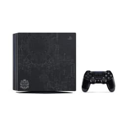 PlayStation 4 Pro 1000GB - Musta - Rajoitettu erä Kingdom Hearts III + Kingdom Hearts III