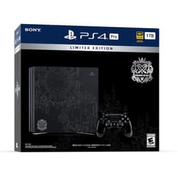PlayStation 4 Pro 1000GB - Musta - Rajoitettu erä Kingdom Hearts III + Kingdom Hearts III
