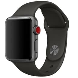 Apple Watch (Series 3) GPS + Cellular 42 mm - Alumiini Tähtiharmaa - Sport band Harmaa