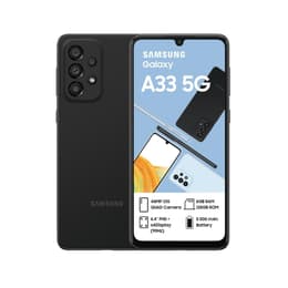 Galaxy A33 5G 128 GB Dual Sim - Musta - Lukitsematon