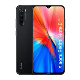 Redmi Note 8 2021 128 GB Dual Sim - Musta (Midnight Black) - Lukitsematon