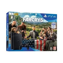PlayStation 4 Slim 500GB - Musta + Far Cry 5