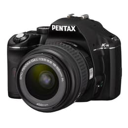 Yksisilmäinen peiliheijastus - Pentax K-m Musta + Objektiivin Pentax SMC Pentax-DAL 18-55mm f/3.5-5.6 AL