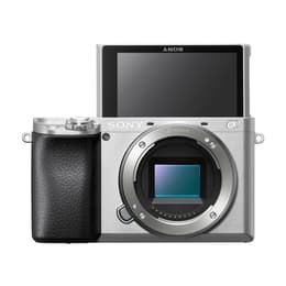 Hybridikamera - Sony Alpha 6000 Harmaa/Musta + Objektiivin Sony E PZ 16-50mm f/3.5-5.6 OSS