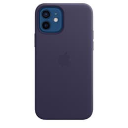 Apple Kuori iPhone 12/12 Pro - Magsafe - Nahka Violetti