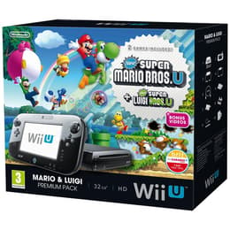 Wii U Premium 32GB - Musta + Mario Kart 8