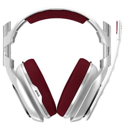 Logitech A40 Kuulokkeet melunvaimennus gaming kiinteä mikrofonilla - Valkoinen/Punainen