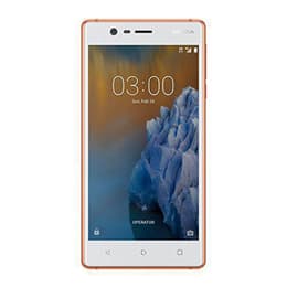 Nokia 3 16 GB Dual Sim - Valkoinen - Lukitsematon