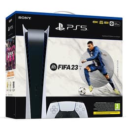 PlayStation 5 Digital Edition 825GB - Valkoinen Digital + FIFA 23