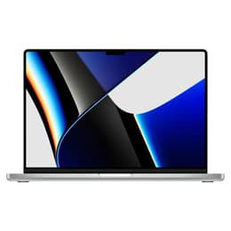 MacBook Pro 16.2" (2021) - Applen M1 Pro ‑siru jossa on 10-ytiminen prosessori ja 16-ytiminen näytönohjain - 16GB RAM - SSD 512GB - QWERTZ - Sveitsi